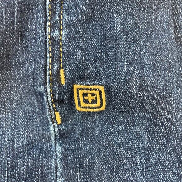 5.11 Tactical Women’s Jeans Size 4 Regular Straight Leg Dark Wash Hidden Pockets - Picture 11 of 11